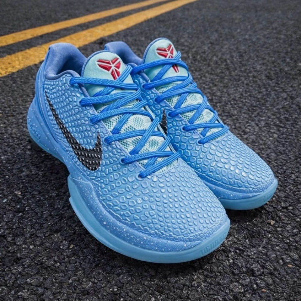 Kobe 6 Protro Blue Ice Grinch Sport Mens Size US 7
